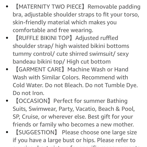 Summer Mae Maternity High-Waist Swimsuit - Picture 7 of 7